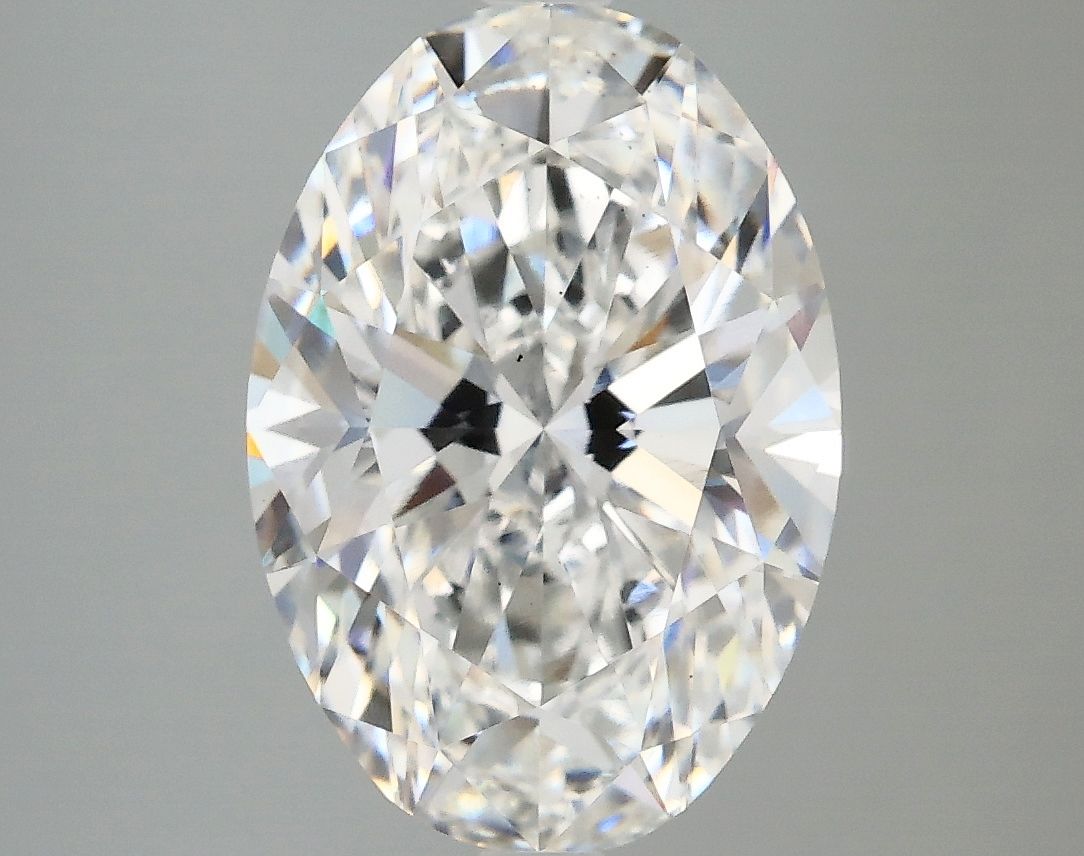 3.93 ct. oval Lab Grown Diamond front image