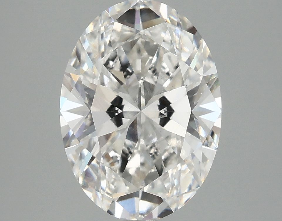 3.02 ct. oval Lab Grown Diamond front image