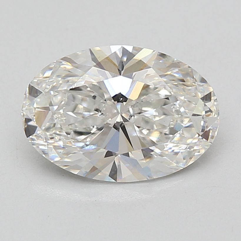 3.02 ct. oval Lab Grown Diamond front image