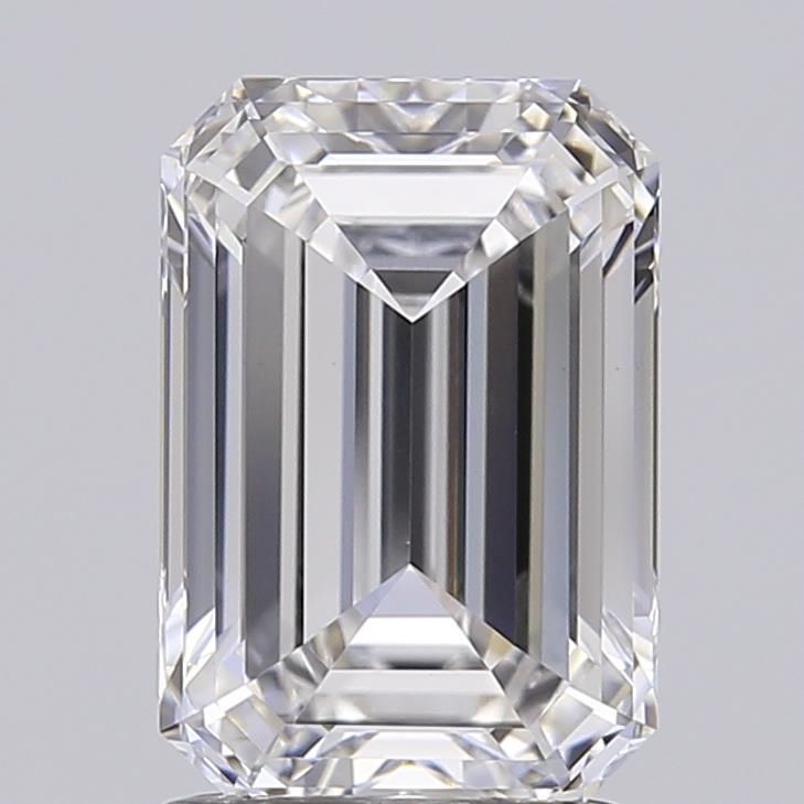 2.01 ct. emerald Lab Grown Diamond front image