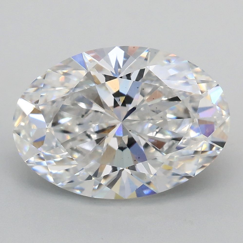 3.08 ct. oval Lab Grown Diamond front image