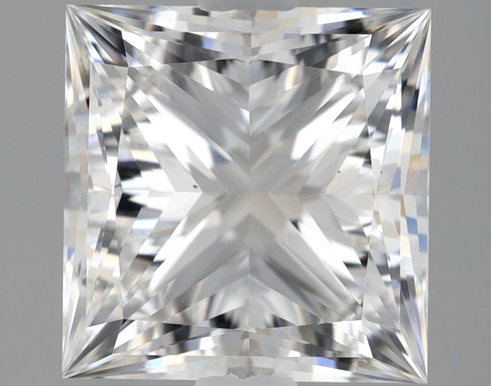 2.21 ct. princess Lab Grown Diamond front image