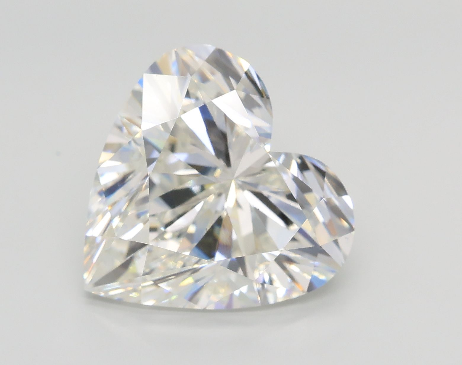 6.51 ct. heart Lab Grown Diamond front image