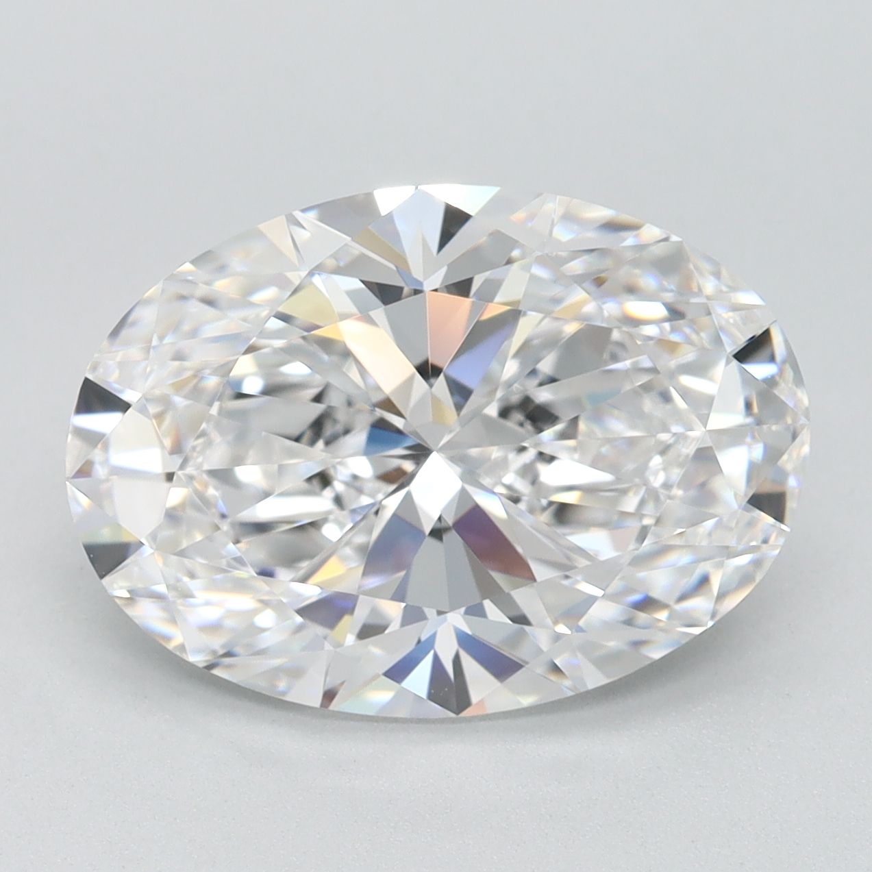 4.28 ct. oval Lab Grown Diamond front image