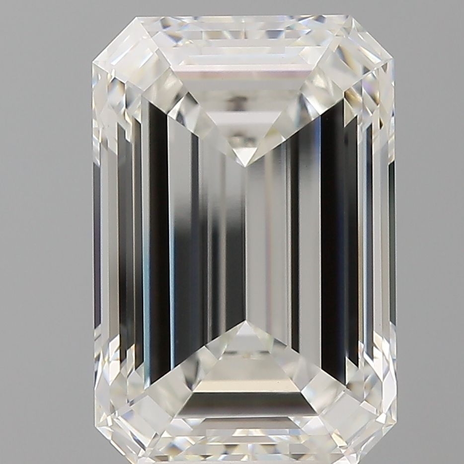 7.54 ct. emerald Lab Grown Diamond front image