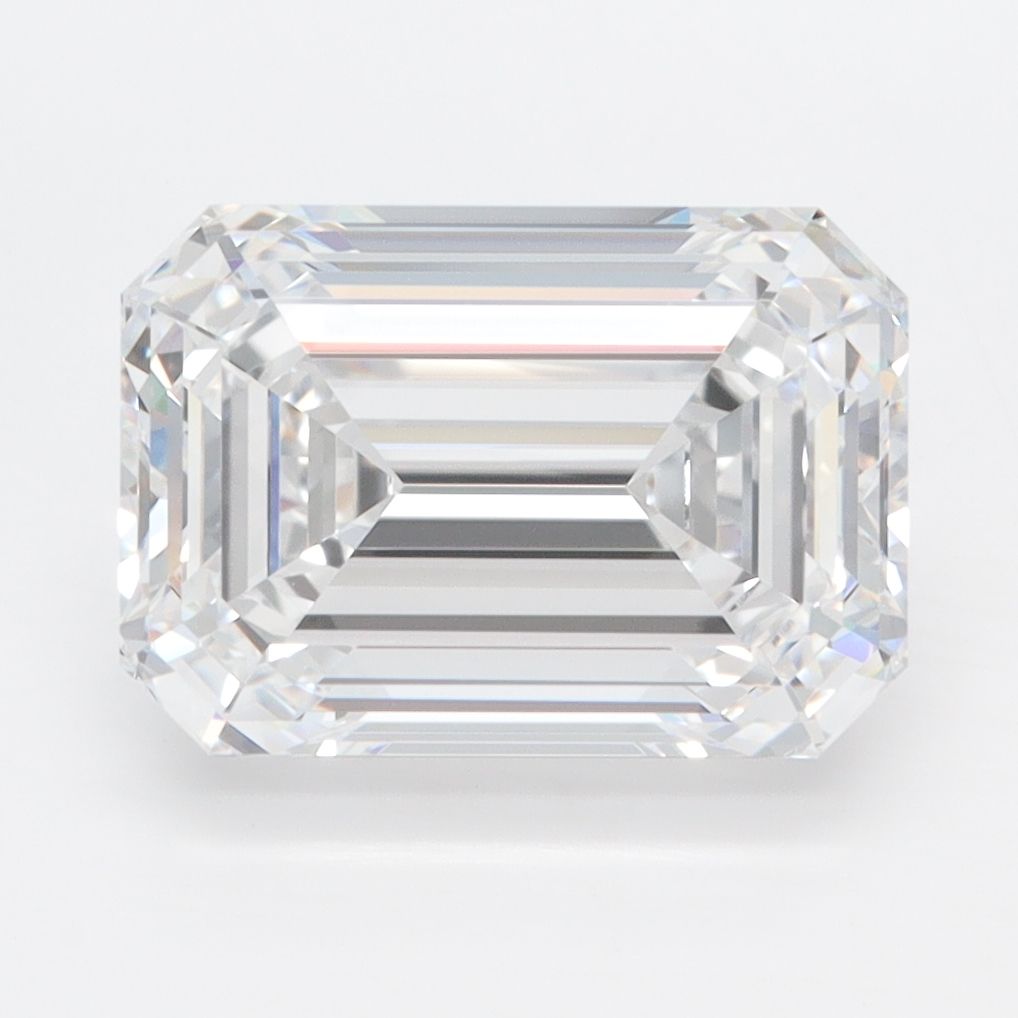 4.10 ct. emerald Lab Grown Diamond front image