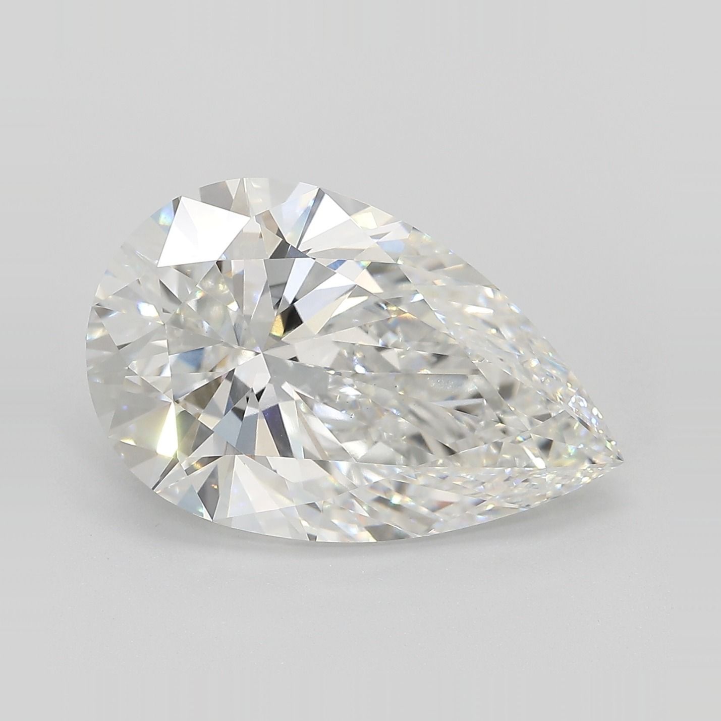 8.09 ct. pear Lab Grown Diamond front image