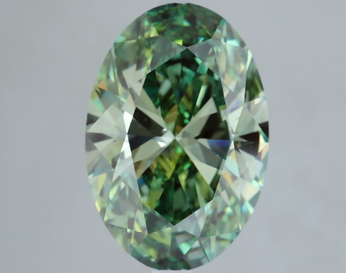 5.01 ct. oval Lab Grown Diamond front image
