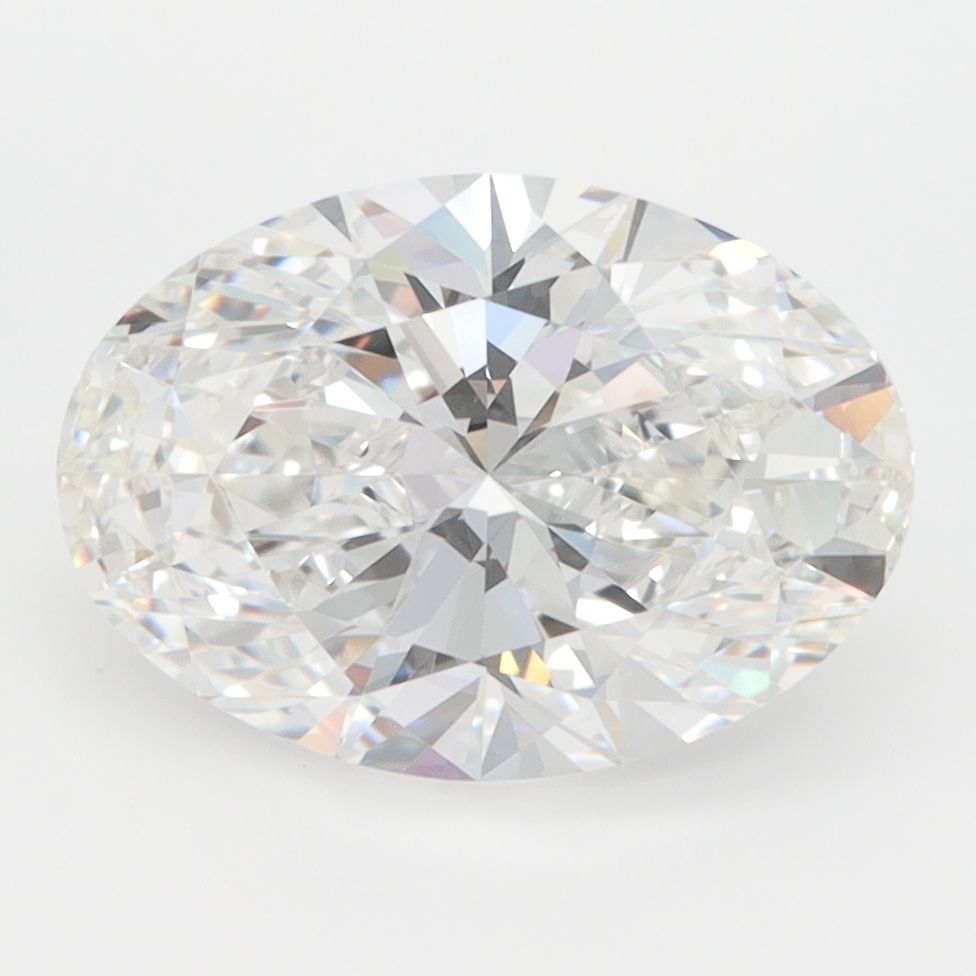 3.19 ct. oval Lab Grown Diamond front image