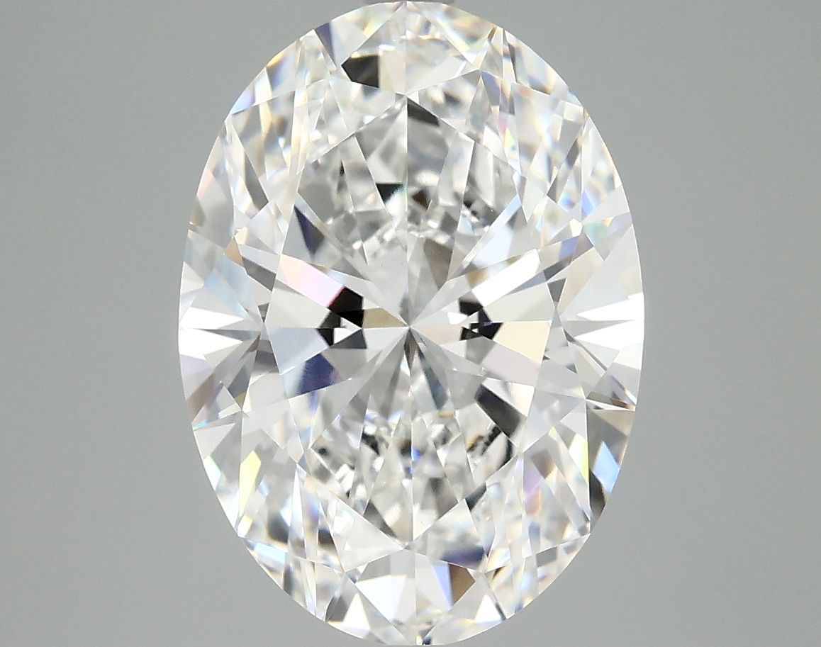 5.04 ct. oval Lab Grown Diamond front image