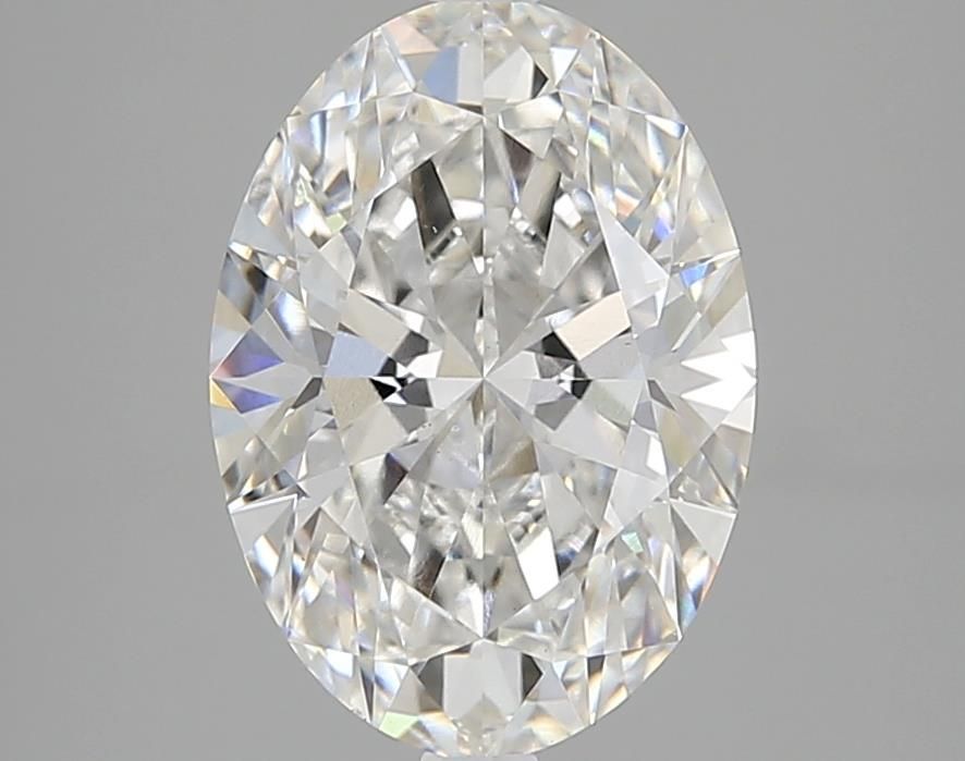3.27 ct. oval Lab Grown Diamond front image
