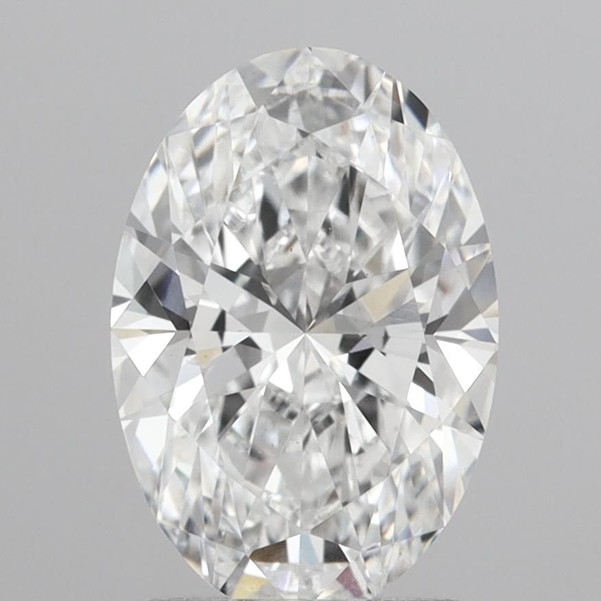 2.08 ct. oval Lab Grown Diamond front image