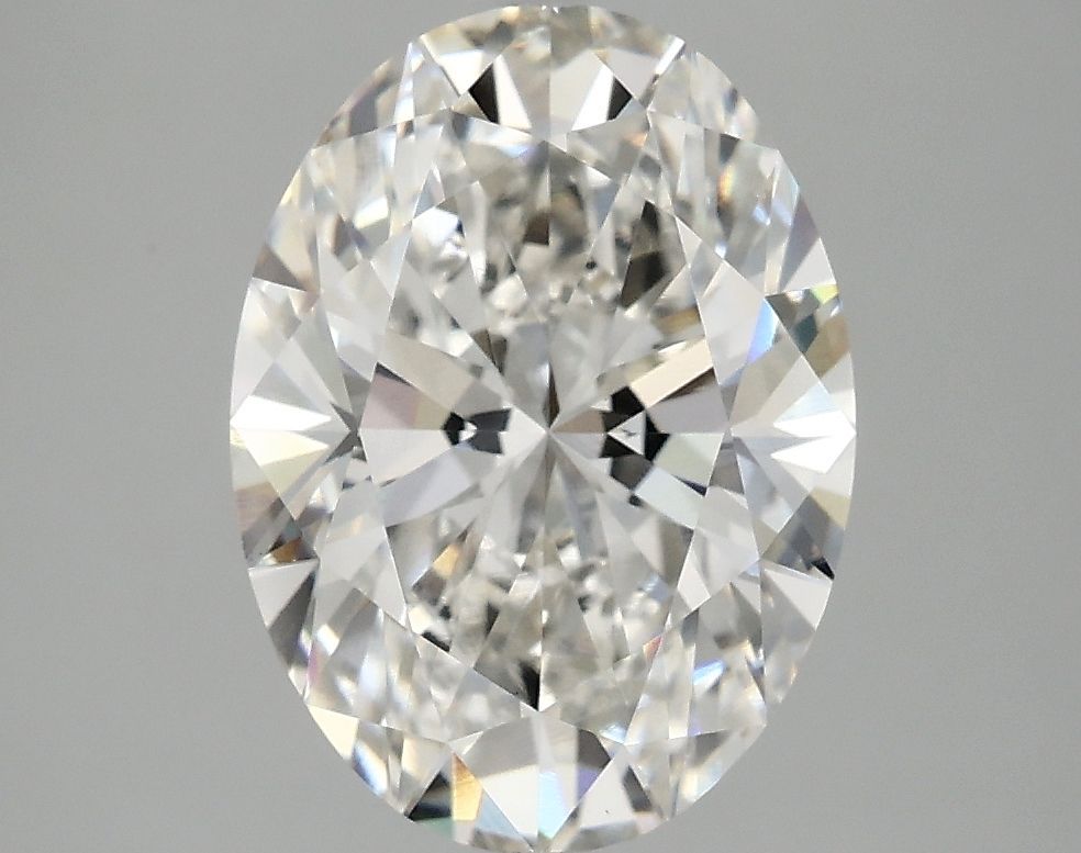 3.10 ct. oval Lab Grown Diamond front image