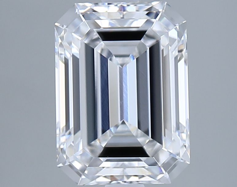 Diamant Émeraude 2.04 ct - Couleur D - Pureté VVS2