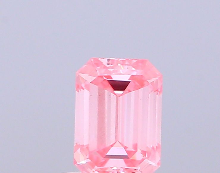 0.97 CT Fancy Vivid Pink EMERALD