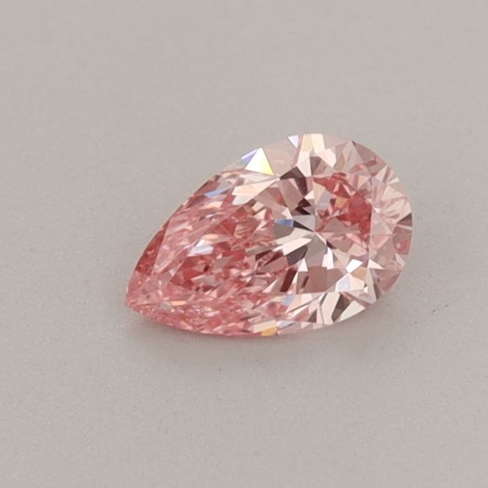 0.34 CT Fancy Vivid Pink PEAR