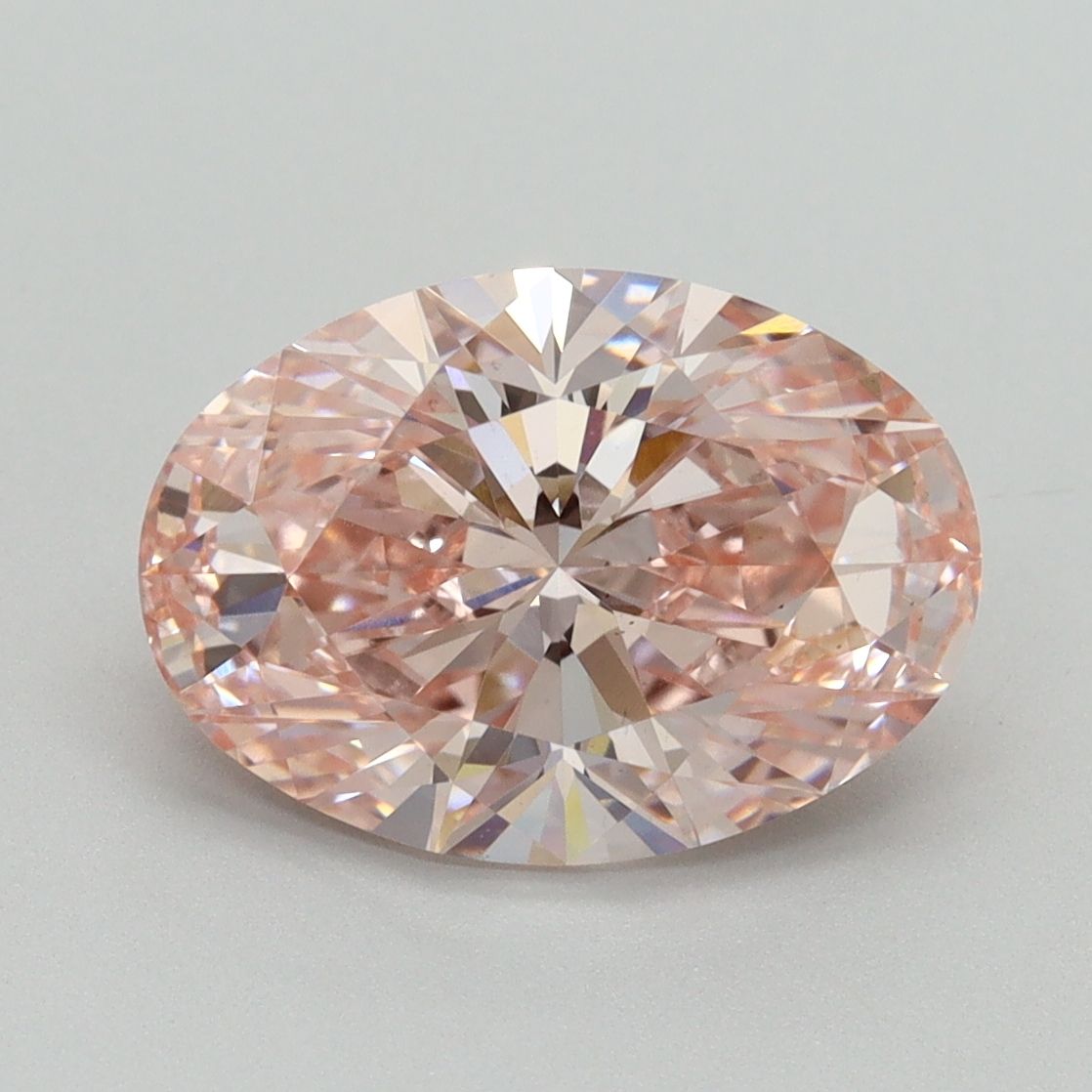 3.06 ct. oval Lab Grown Diamond front image