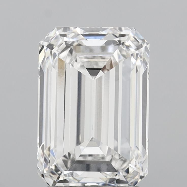3.04 ct. emerald Lab Grown Diamond front image