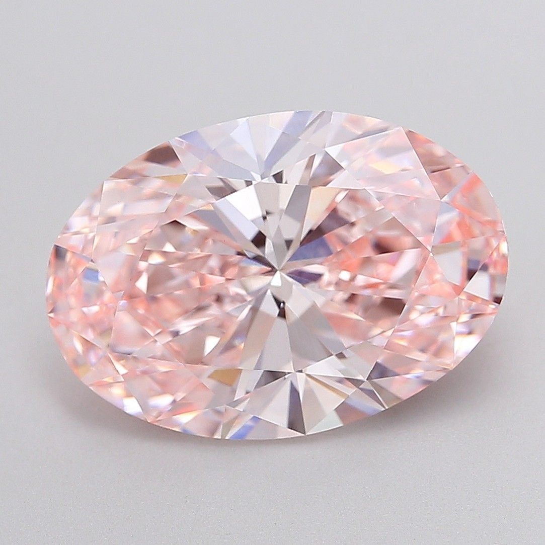 8.01 ct. oval Lab Grown Diamond front image