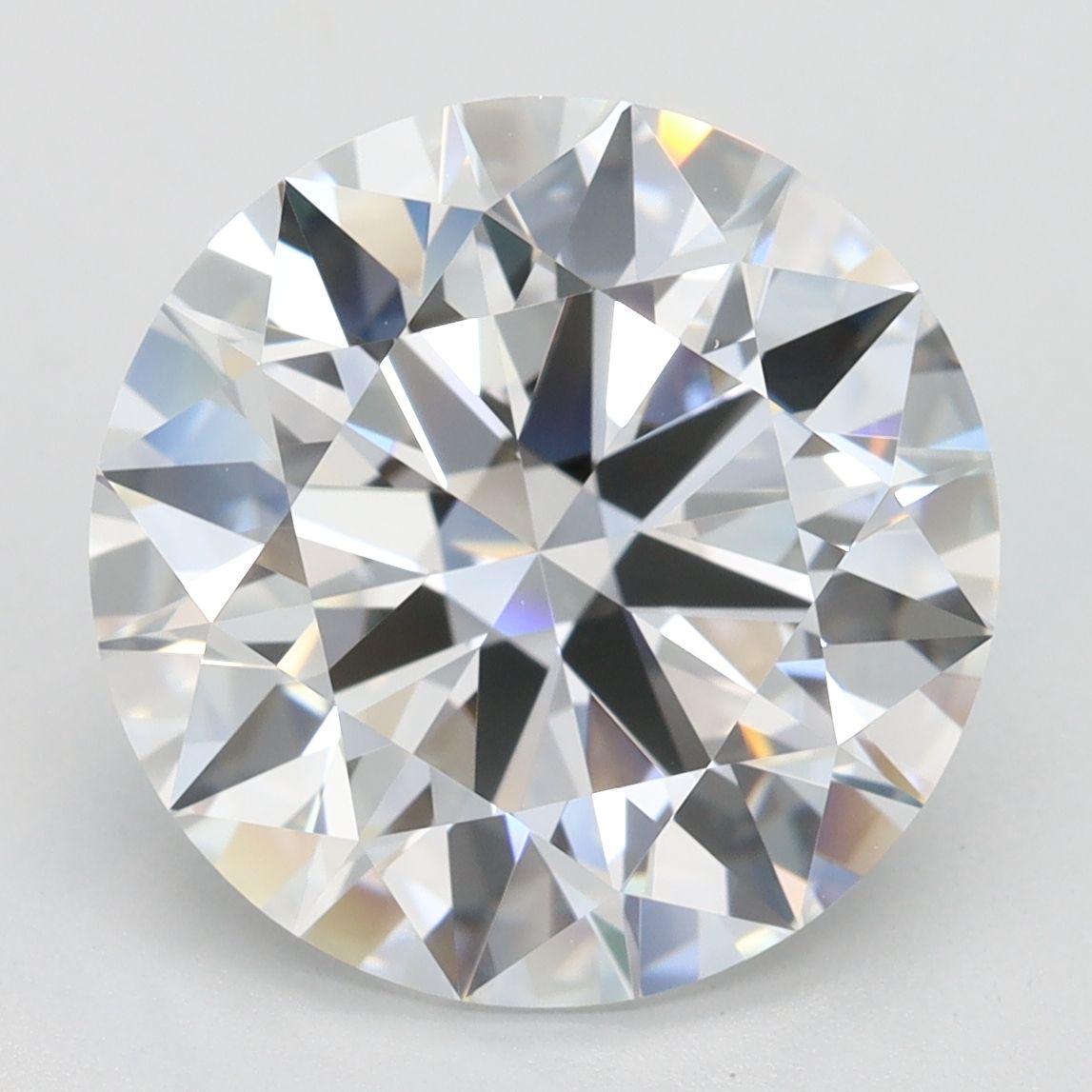 5.41 ct. round Lab Grown Diamond front image