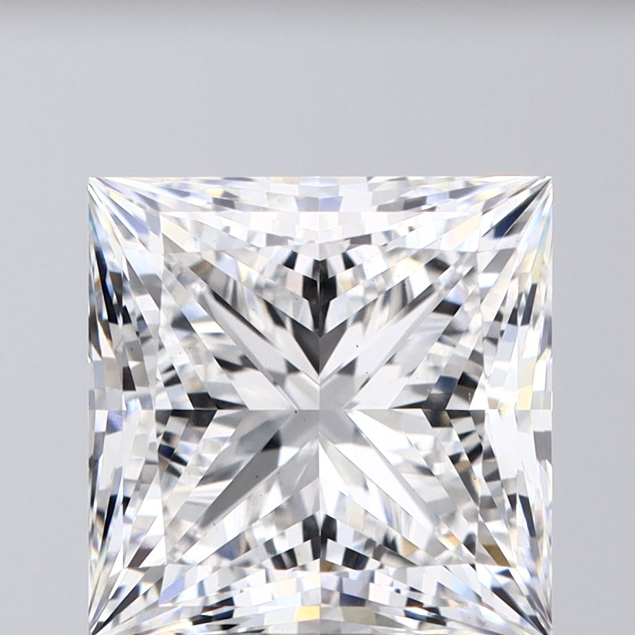 6.15 ct. princess Lab Grown Diamond front image