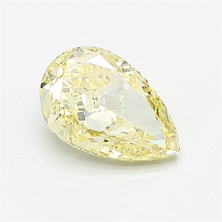 1.51 CT Fancy Yellow PEAR
