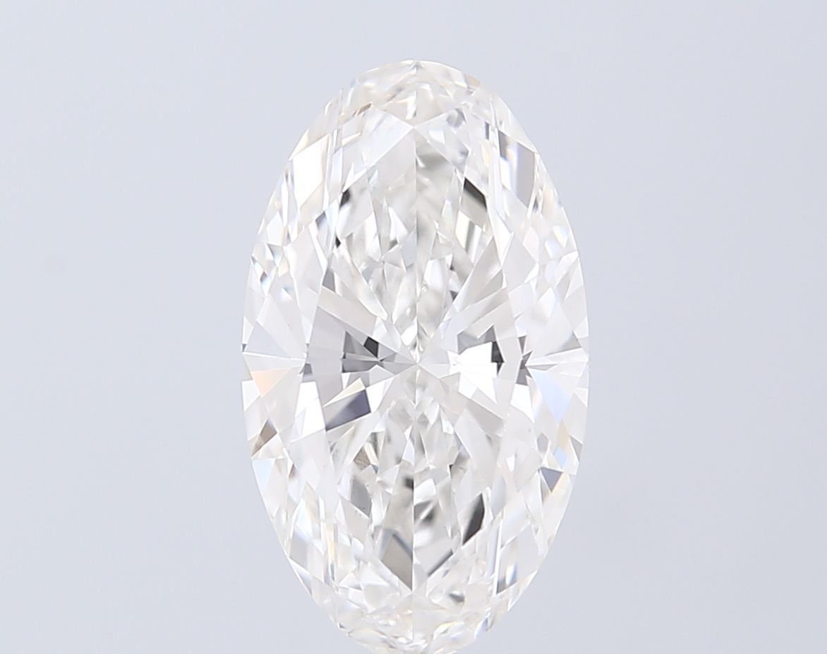 5.02 ct. oval Lab Grown Diamond front image