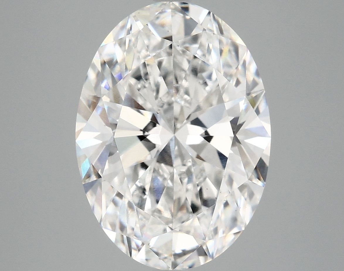 5.05 ct. oval Lab Grown Diamond front image