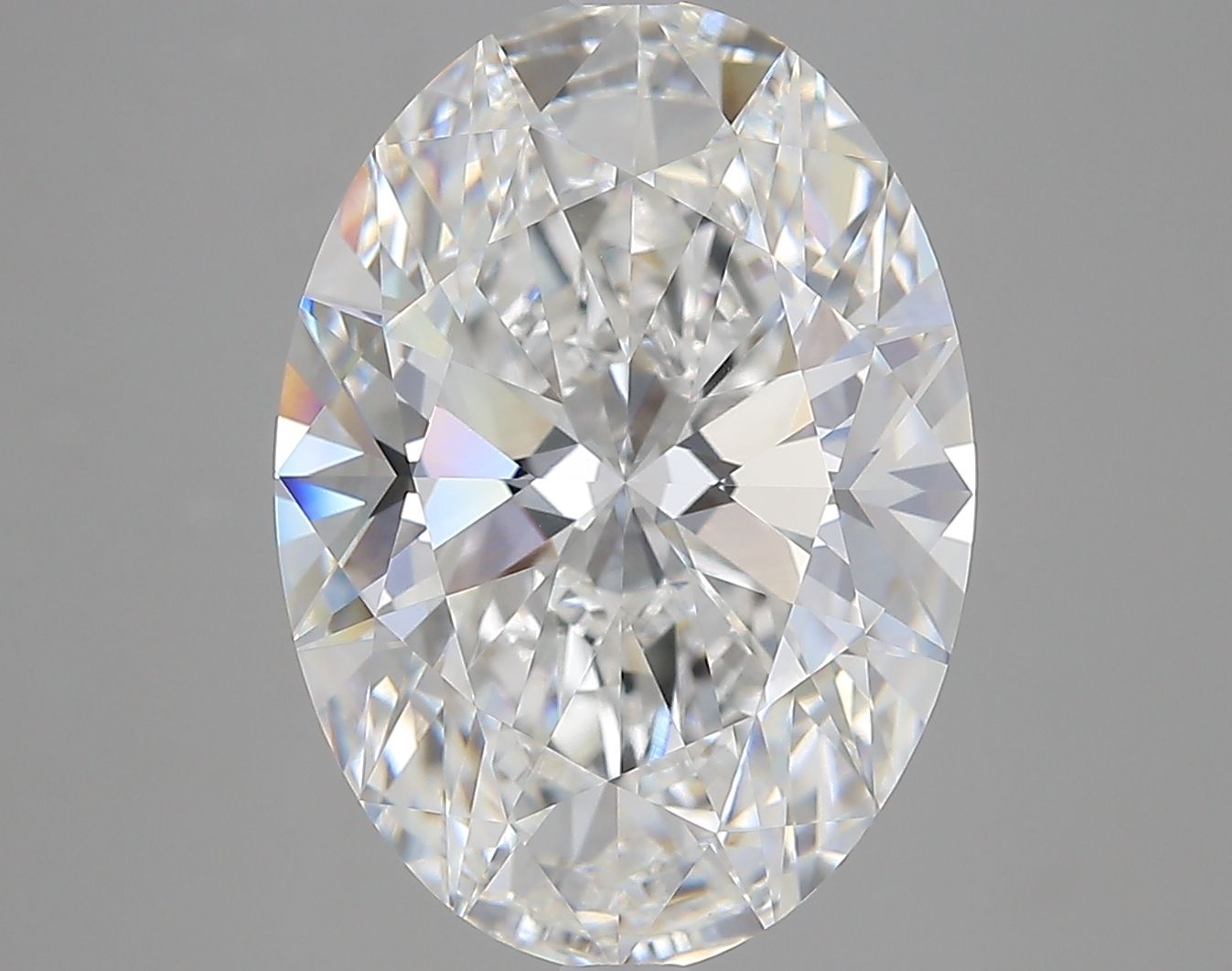 7.09 ct. oval Lab Grown Diamond front image