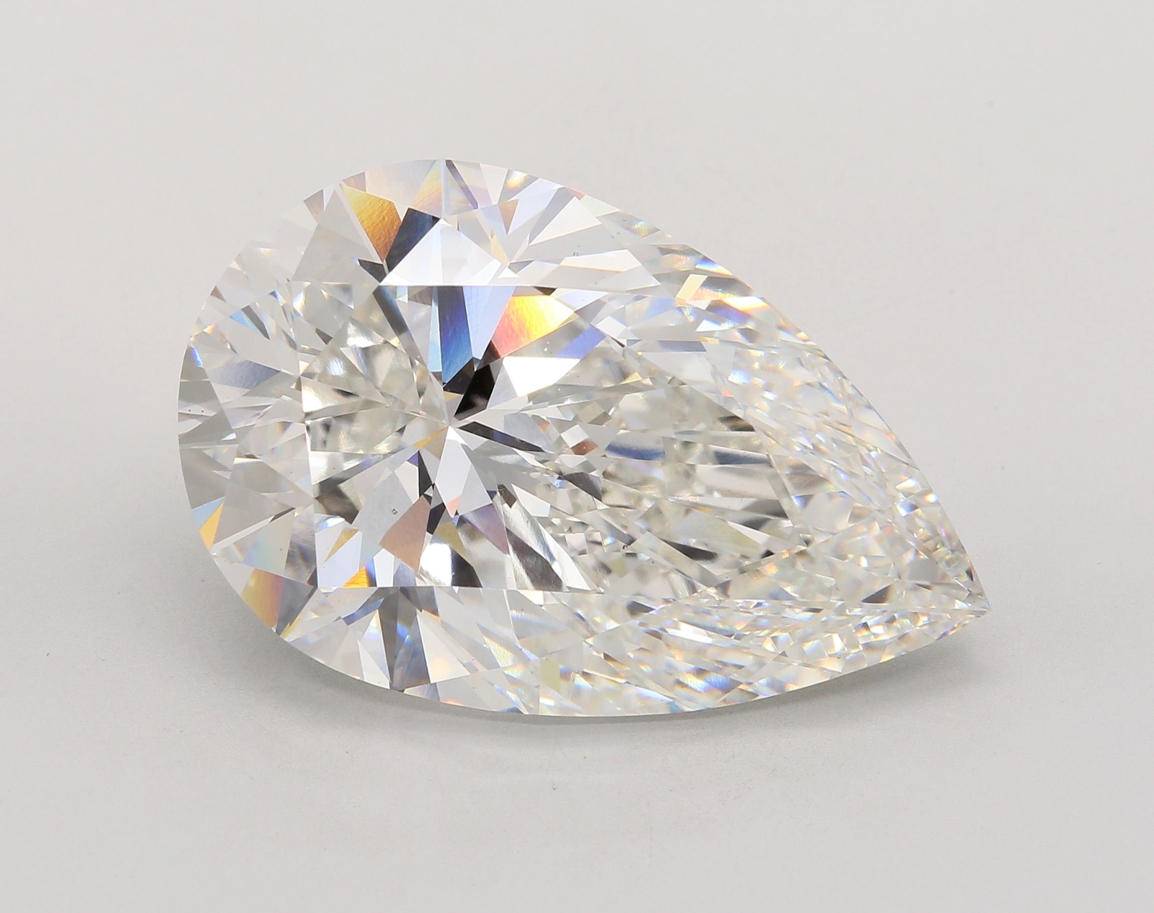 32.89 ct. pear Lab Grown Diamond front image