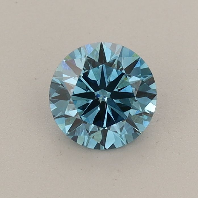 0.54 CT Fancy Vivid Blue ROUND