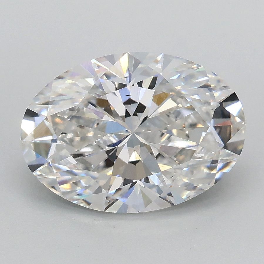 2.08 ct. oval Lab Grown Diamond front image