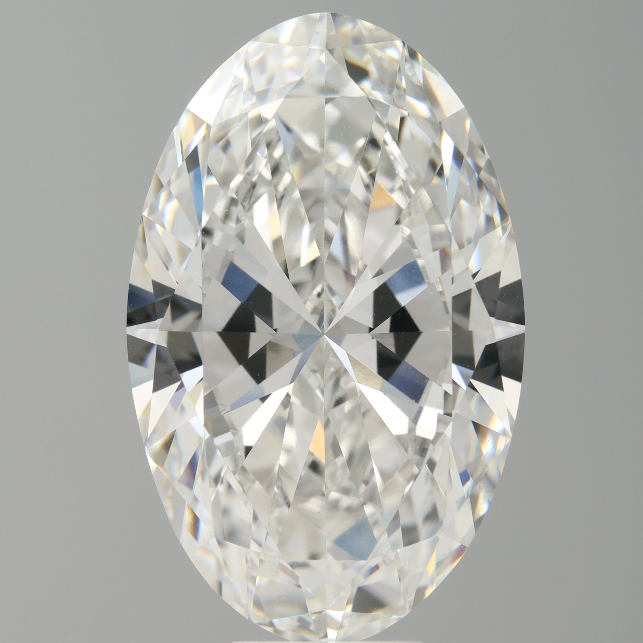 10.57 ct. oval Lab Grown Diamond front image
