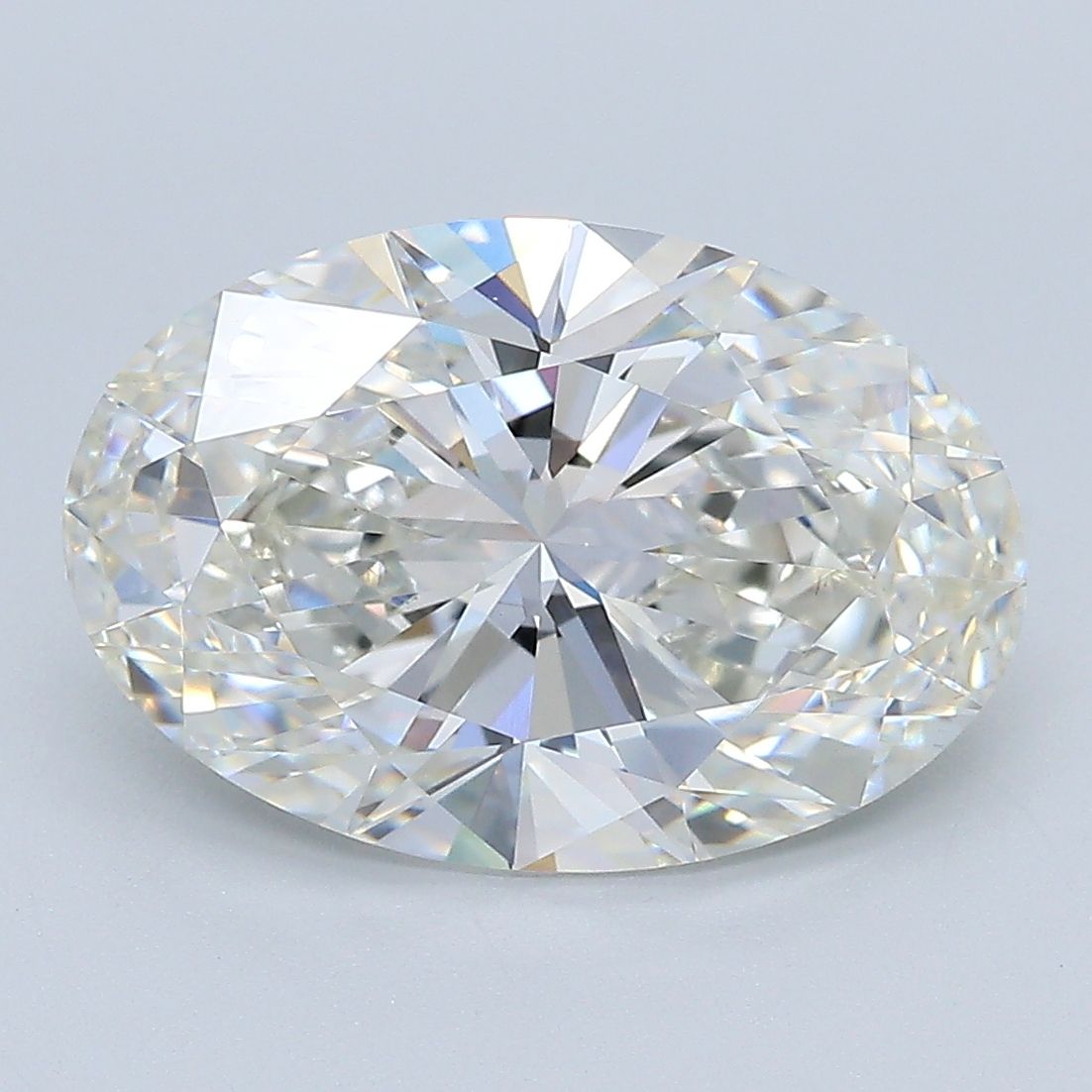 4.72 ct. oval Lab Grown Diamond front image