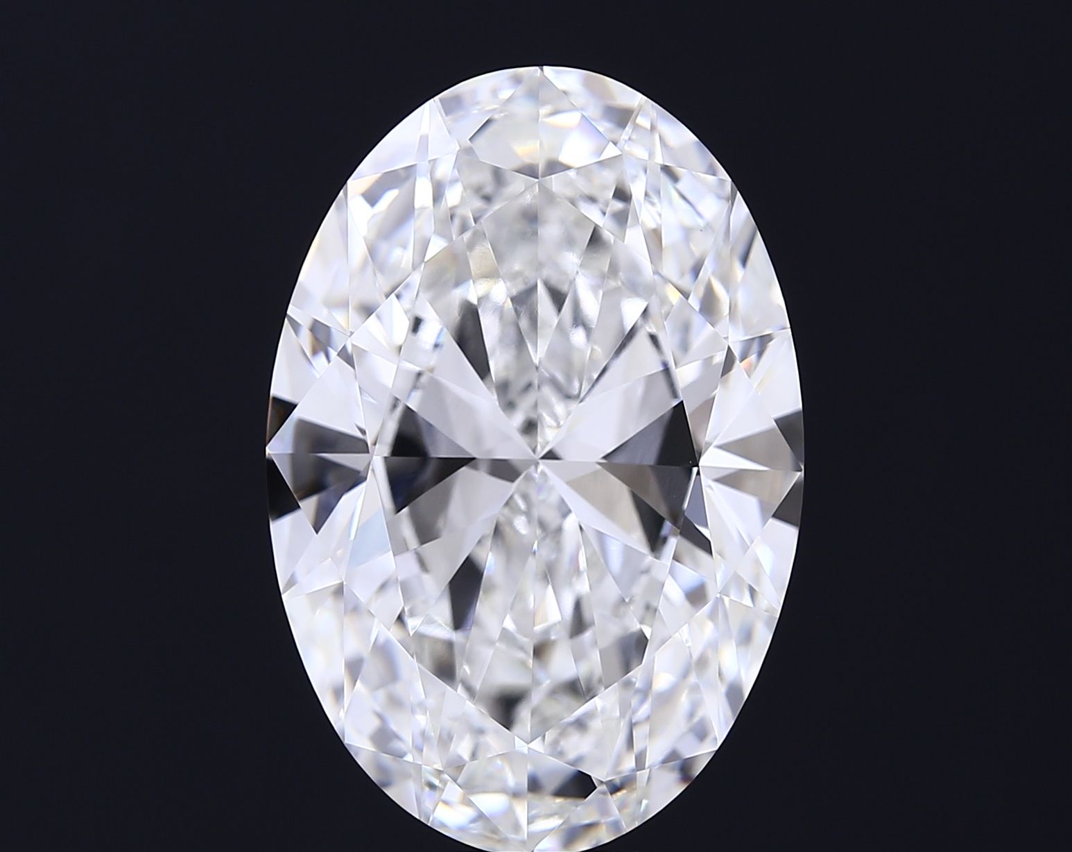 15.01 ct. oval Lab Grown Diamond front image