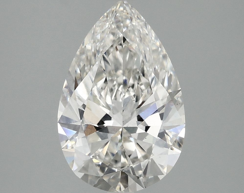 2.5 ct lab-grown Pear Diamond