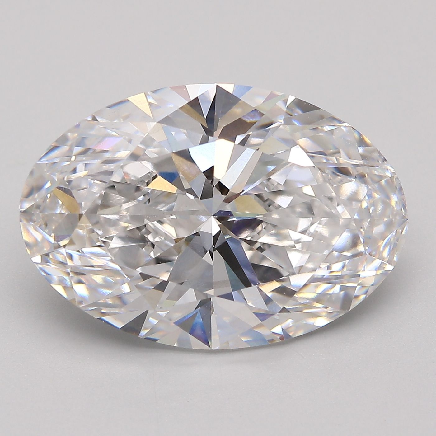 9.72 ct. oval Lab Grown Diamond front image