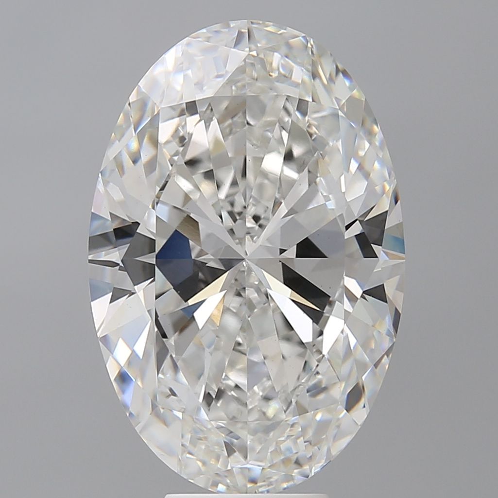 9.51 ct. oval Lab Grown Diamond front image