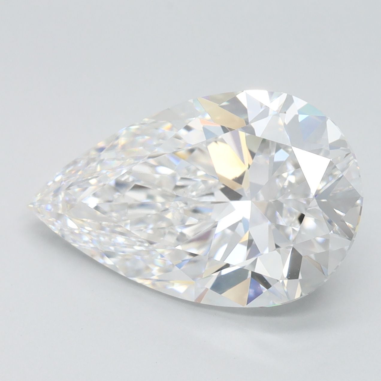 3.72 ct. pear Lab Grown Diamond front image