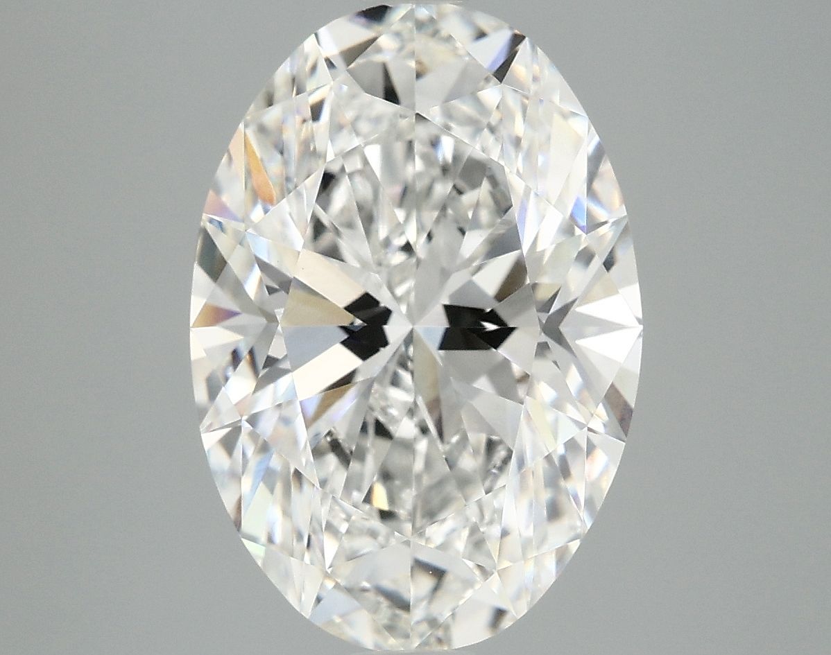 5.09 ct. oval Lab Grown Diamond front image