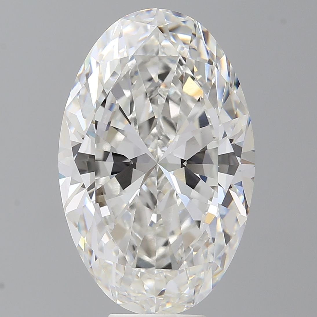 10.57 ct. oval Lab Grown Diamond front image