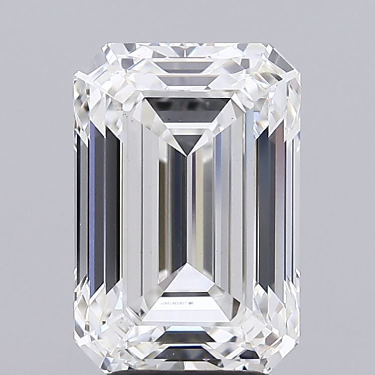 5.02 ct. emerald Lab Grown Diamond front image