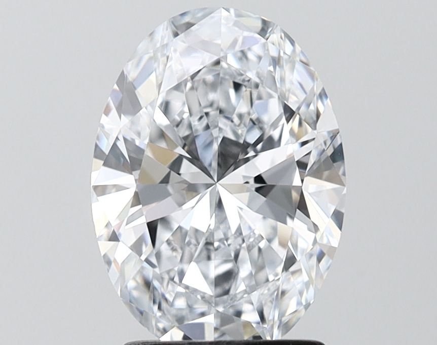 2.01 ct. oval Lab Grown Diamond front image
