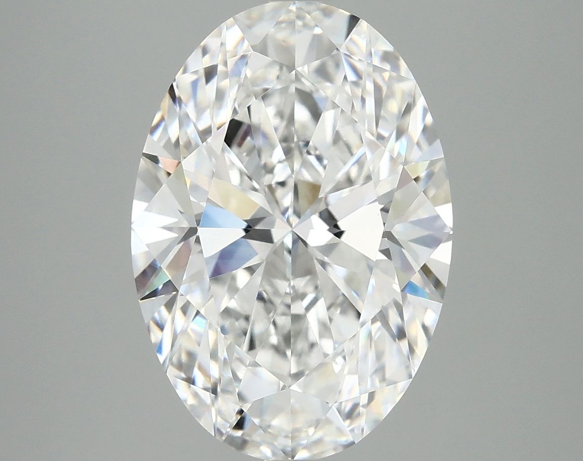 5.09 ct. oval Lab Grown Diamond front image