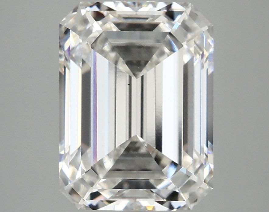 3.80 ct. emerald Lab Grown Diamond front image