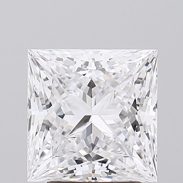 3.09 ct. princess Lab Grown Diamond front image