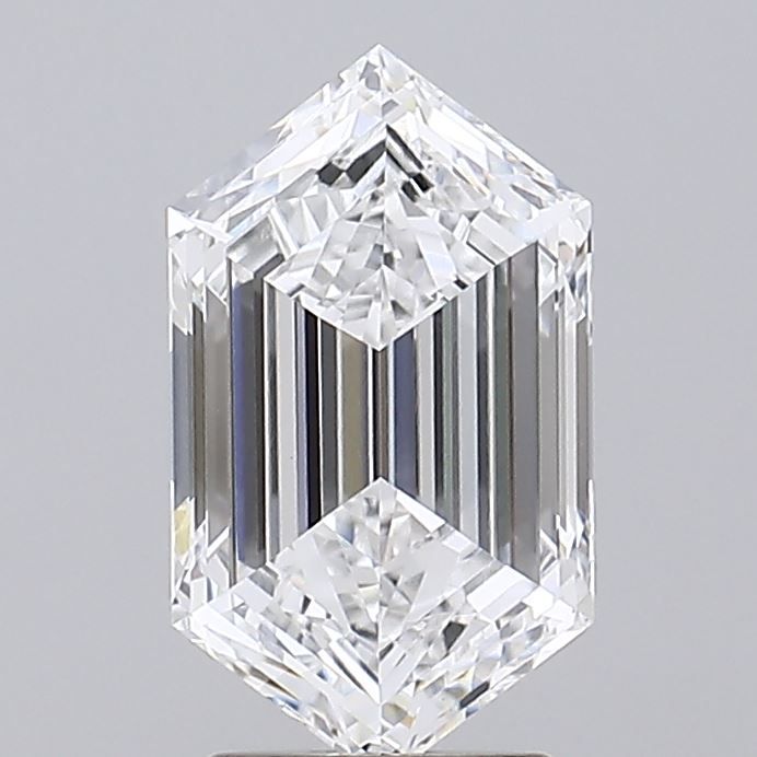 3.06 ct lab-grown Hexagonal Diamond