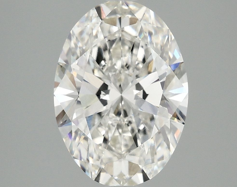 2.92 ct. oval Lab Grown Diamond front image