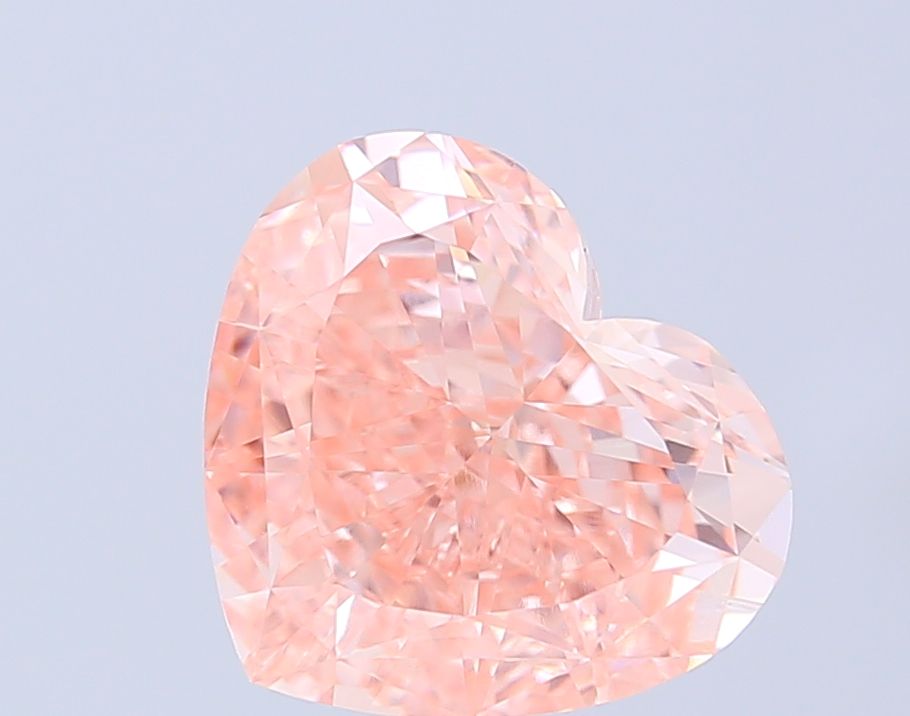5.53 ct. heart Lab Grown Diamond front image