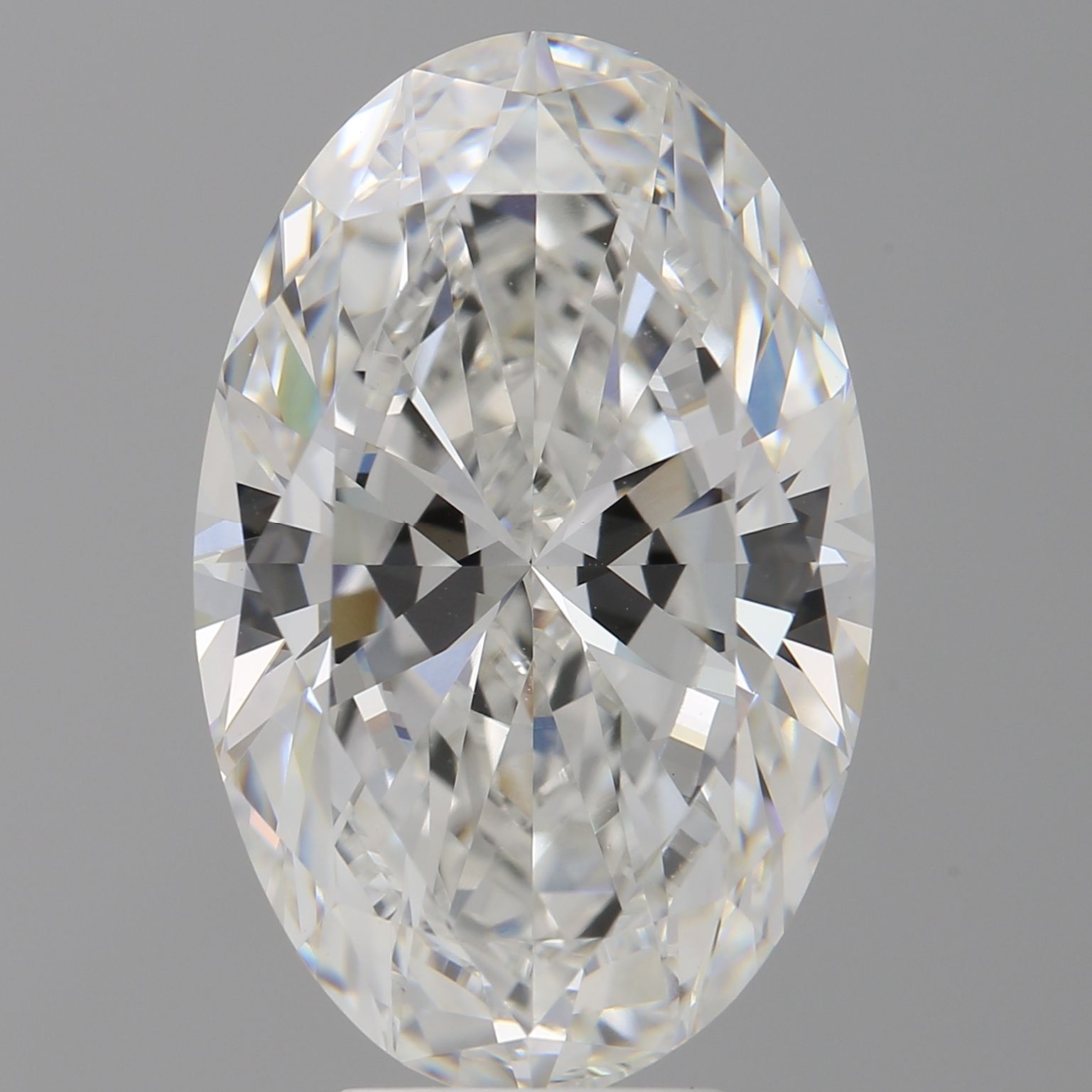 7.00 ct. oval Lab Grown Diamond front image